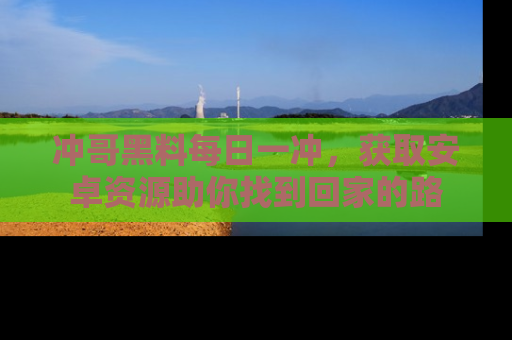 冲哥黑料每日一冲，获取安卓资源助你找到回家的路