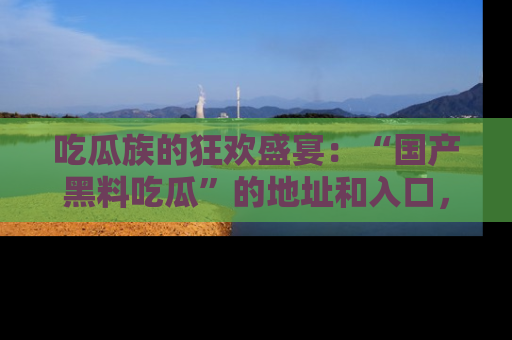 吃瓜族的狂欢盛宴：“国产黑料吃瓜”的地址和入口，让你尽情享受流行文化！