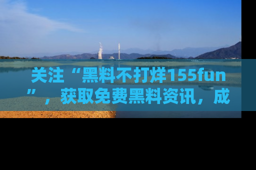 关注“黑料不打烊155fun”，获取免费黑料资讯，成为吃瓜达人不再难！
