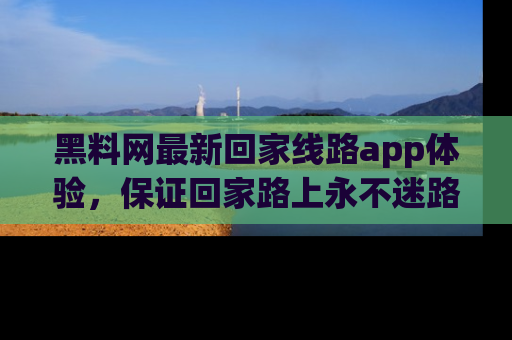 黑料网最新回家线路app体验，保证回家路上永不迷路顺畅