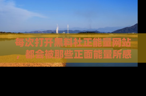每次打开黑料社正能量网站，都会被那些正面能量所感染，一起加入不打烊的快乐吧！