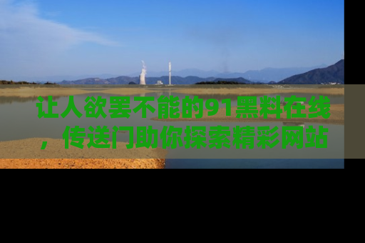 让人欲罢不能的91黑料在线，传送门助你探索精彩网站内幕！